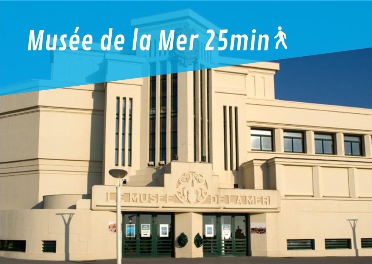 Lalanne Btz, Duplex Jardinet Pres De La Plage Biarritz Exterior foto