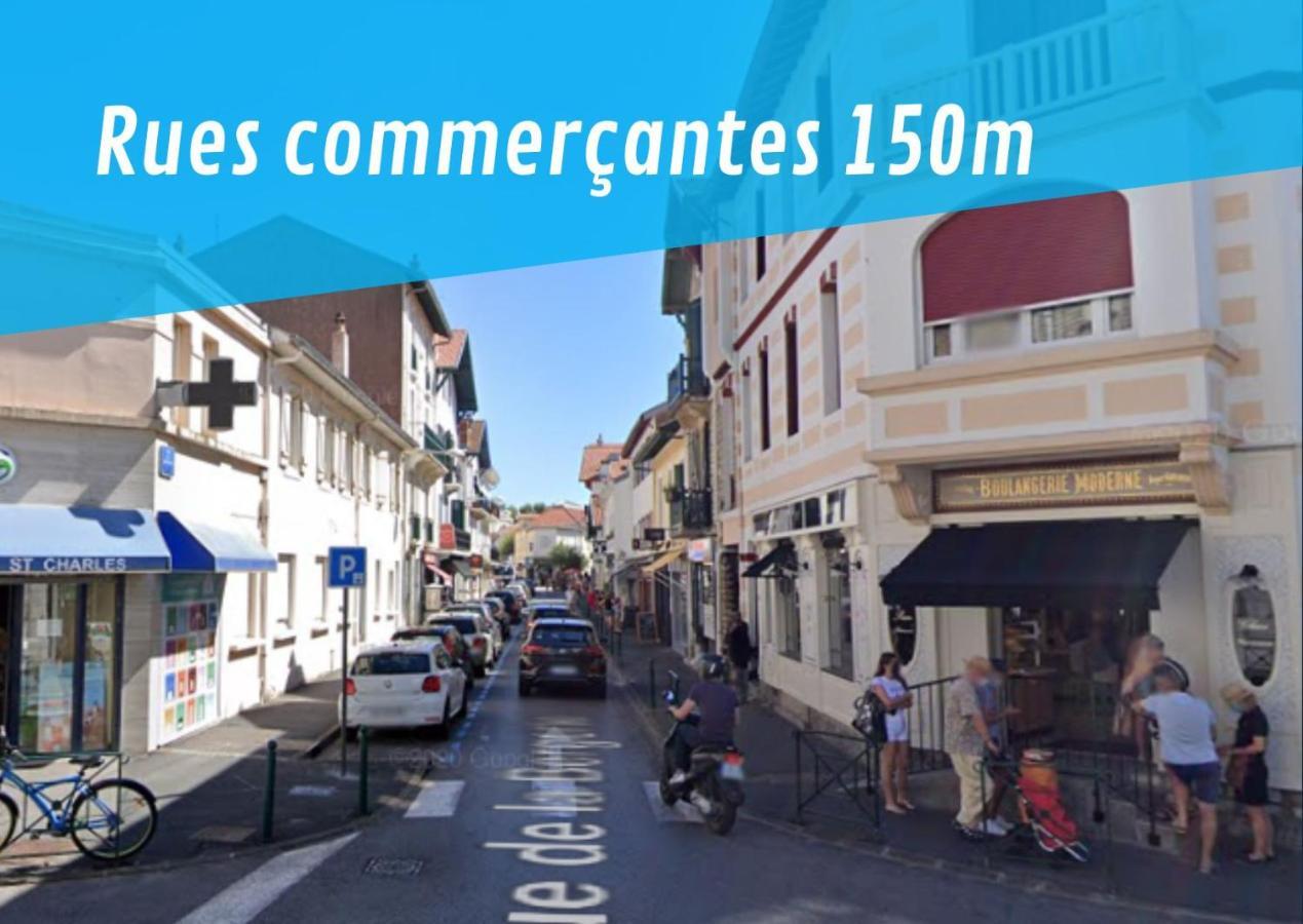 Lalanne Btz, Duplex Jardinet Pres De La Plage Biarritz Exterior foto